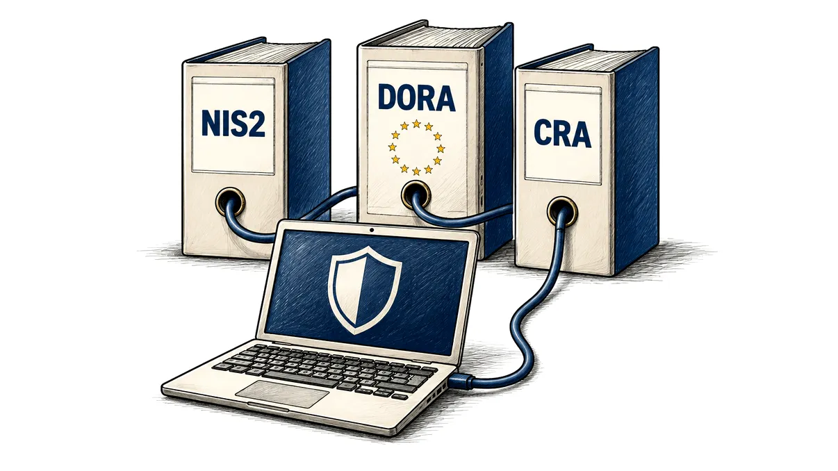 NIS2, DORA și Cyber Resilience Act în aceeași companie: protecție coerentă sau labirint de raportări?