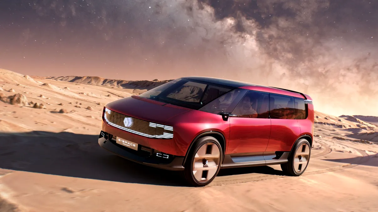 Renault E-Space Concept debutează la Paris: noua viziune a mărcii pentru mașinile de familie electrice