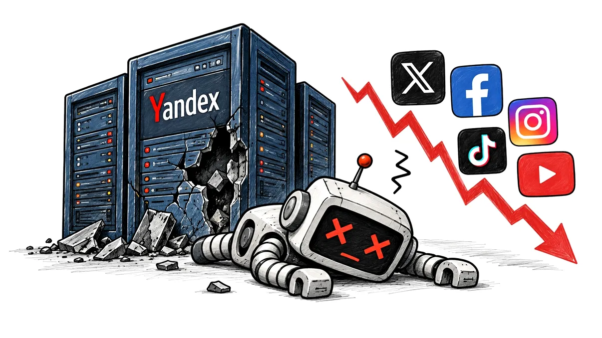 Ucraina a lovit „Google-ul Rusiei”, iar boții ruși ar fi dispărut de pe internet. Ce se ascunde în spatele scăderii spectaculoase de 99%