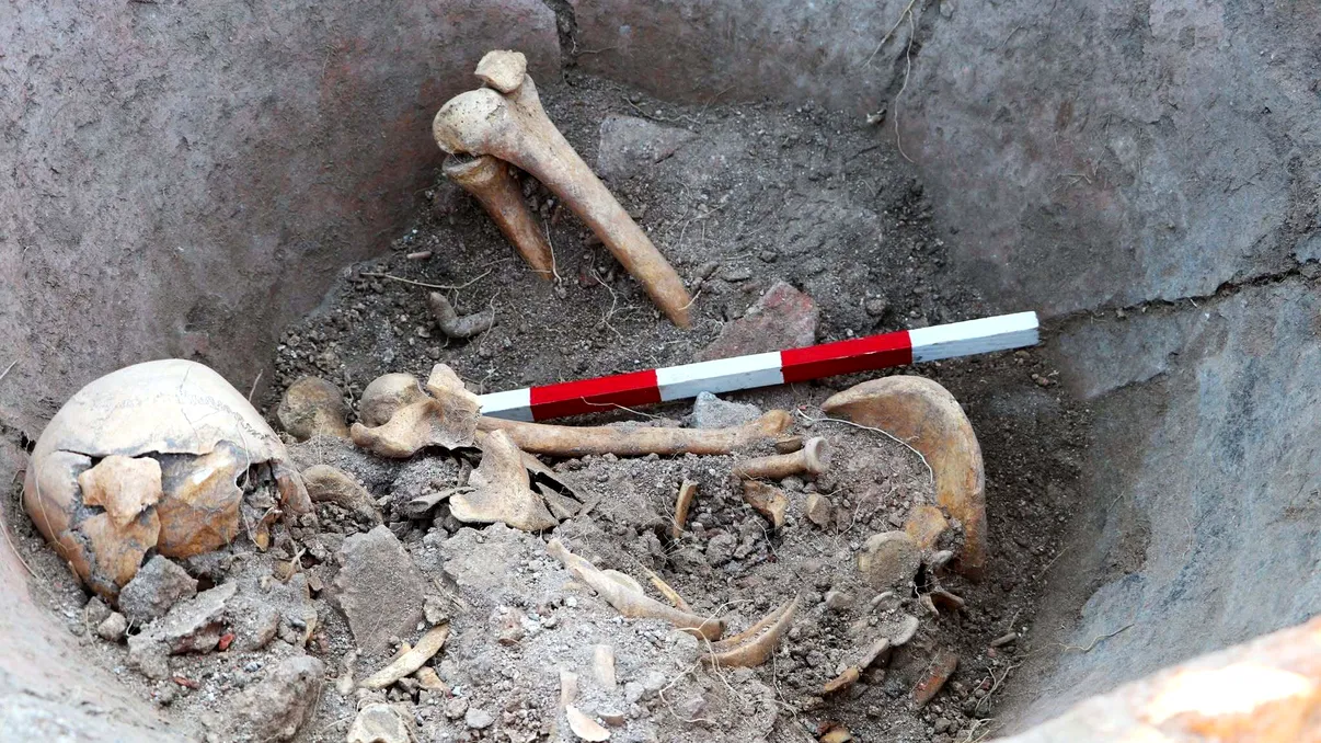 Templu roman vechi de 1.800 de ani, descoperit în Germania. Era dedicat zeului Marte, iar arheologii au găsit și o statuetă a Victoriei