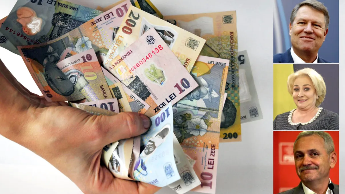 Salarii mai mari pentru Iohannis, Dragnea și Dăncilă. Cât iau în plus în 2019