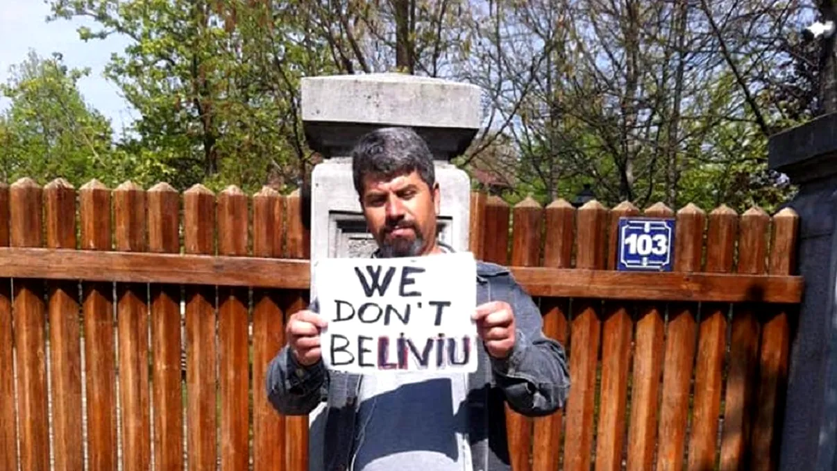 Protest la conacul lui Dragnea. Cine este omul care nu crede în șeful PSD