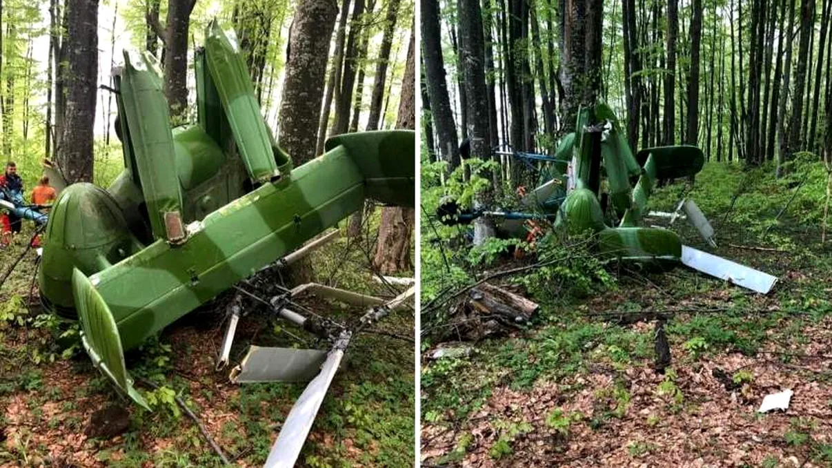 Cine era pilotul elicopterului prăbușit la Săpânța. Primele indicii din anchetă