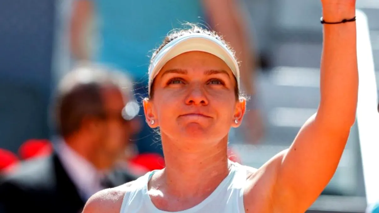 Simona Halep, lovitură inedită în meciul cu Johanna Konta! Reacția publicului. VIDEO