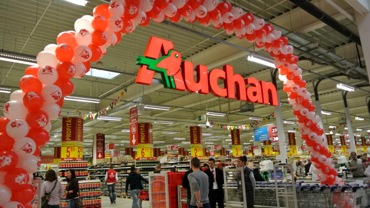 Mai multe magazine Auchan au fost închise în întreaga țară. Care a fost motivul