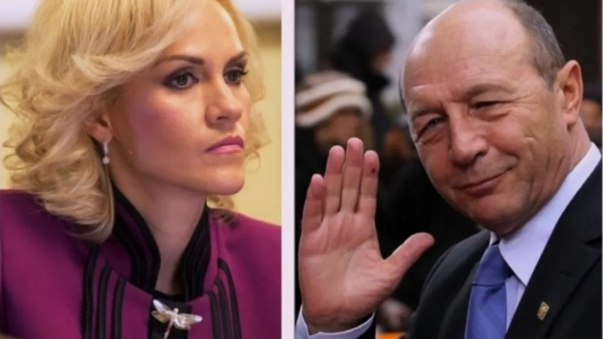 Scandal fără precedent între Traian Băsescu și Gabriela Firea. S-au jignit reciproc, în direct