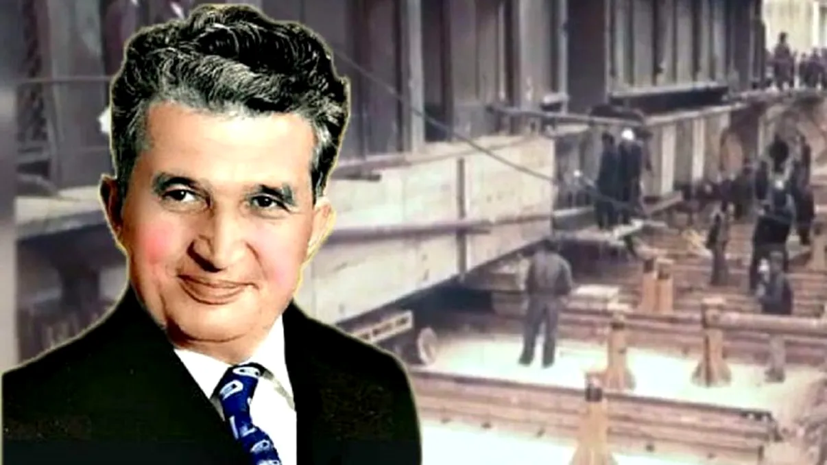 În România lui Nicolae Ceaușescu se mutau blocurile pe roți, cu locatarii înăuntru. VIDEO incredibil
