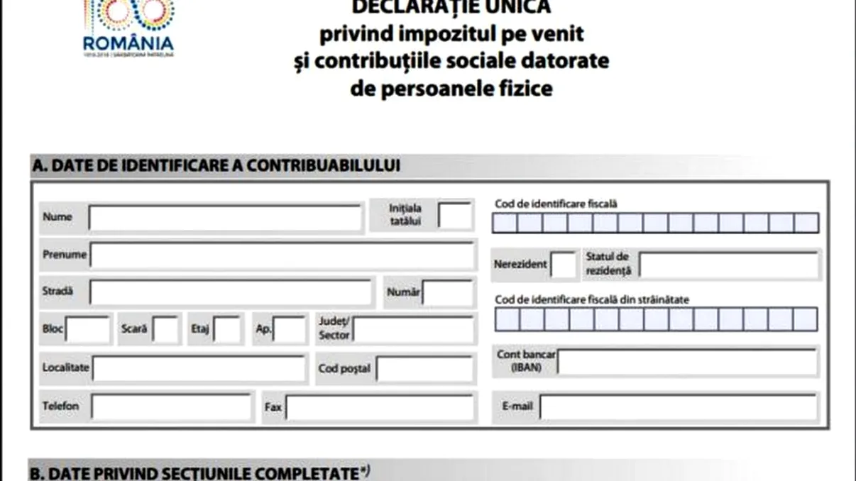 Românii mai au doar 10 zile să depună Declarația Unică la ANAF. Cine este obligat să o completeze