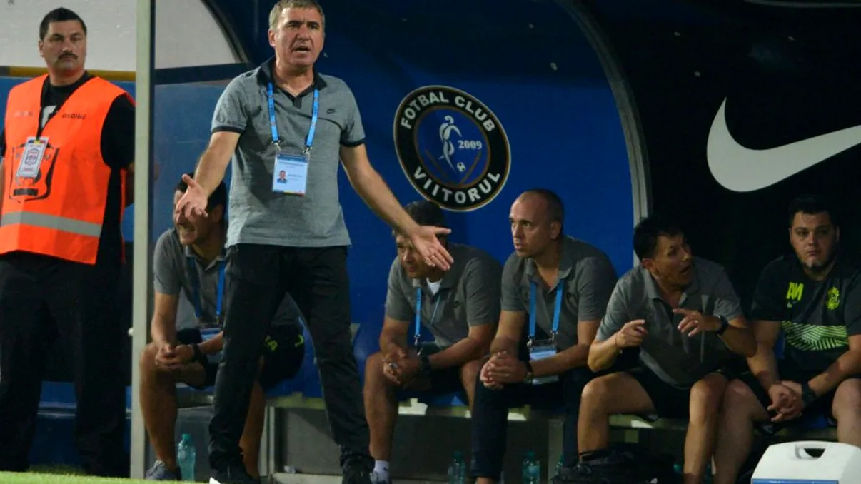 Gent - Viitorul 6-3, în turul 2 Europa League. Echipa lui Hagi, învinsă cu scor de tenis