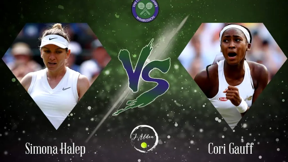 Live Stream Online Simona Halep - Cori Gauff Live Video pe Eurosport - Wimbledon 2019