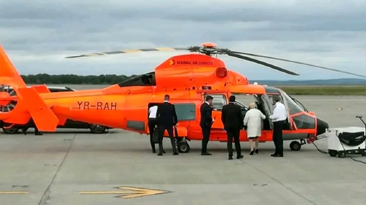 Câți bani a dat Viorica Dăncilă pe elicopterul privat cu care a mers în Moldova. Reacția premierului