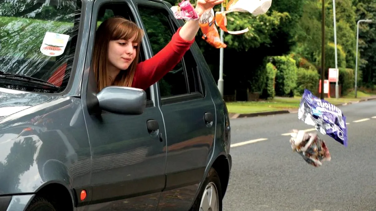 Cod Rutier 2019. Amenzi usturătoare pentru șoferii care aruncă gunoaie pe geam sau țin animalele pe scaunul din față