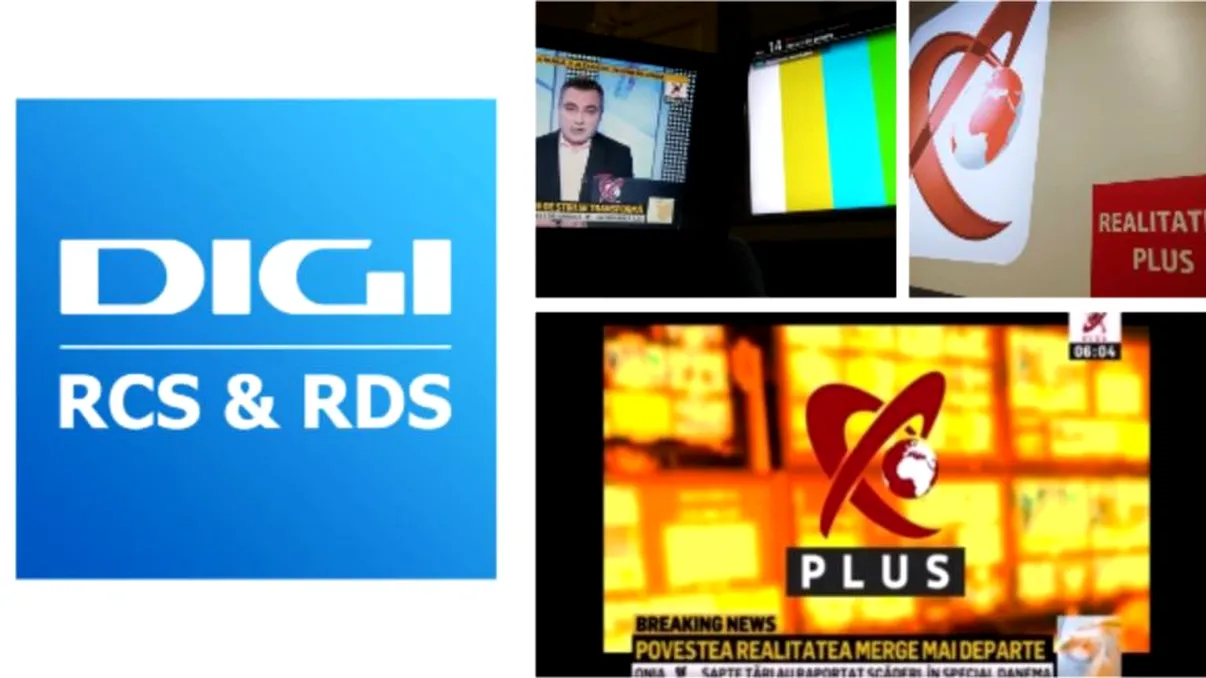 Unde poți vedea Realitatea Plus la TV. Anunț de ultimă oră de la DIGI RCS&RDS