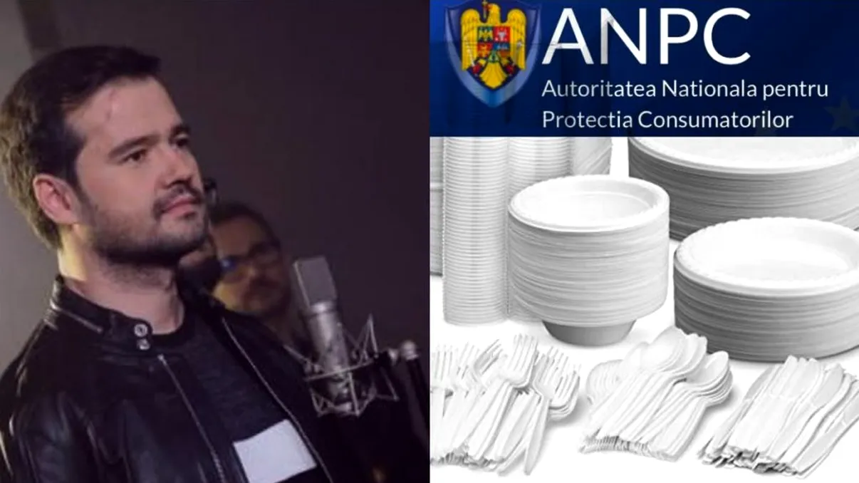 Reacția ANPC, după ce Laurențiu Duță a fost la un pas de moarte din cauza tacâmurilor de unică folosință