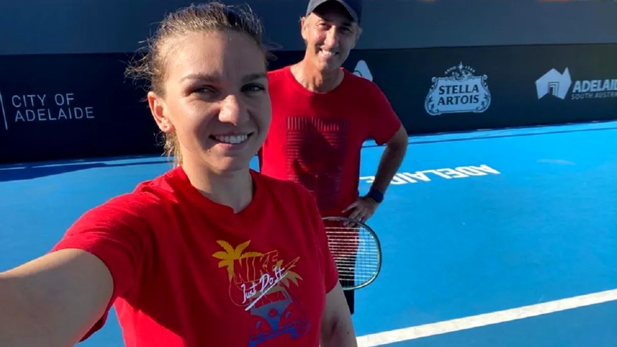 Primul mesaj postat de Simona Halep, după ce a ajuns în Adelaide. A strâns zeci de mii de like-uri