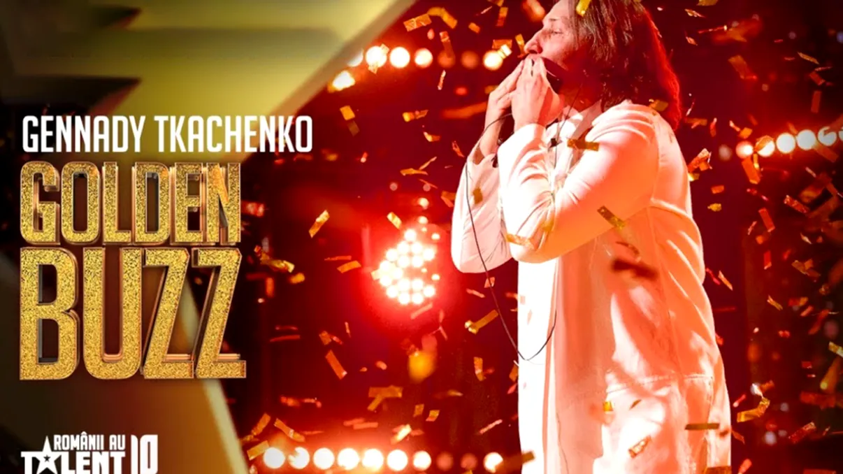 Cine este Gennady Tkachenko-Papizh, rusul de aur de la Românii au Talent. Andra a avut o reacție uluitoare când l-a auzit