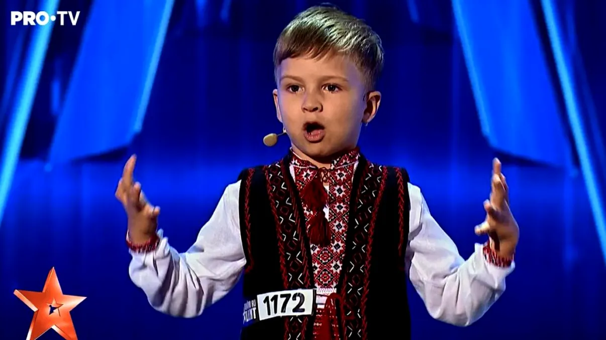Câți bani câștigă Vlad Ciobanu, copilul de 4 ani de la Românii au Talent, din pagina de Youtube. Like-urile au explodat după ce a apărut la PRO TV