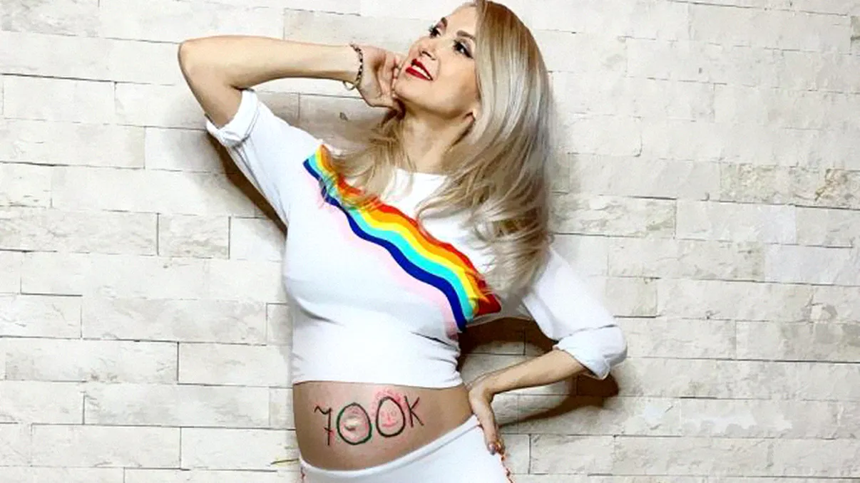 Andreea Bălan, însărcinată pentru a treia oară cu George Burcea? Cine a dat-o de gol
