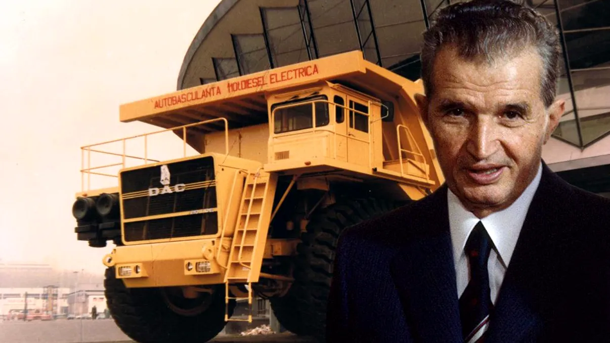 Misterele camionului gigant în care Nicolae Ceaușescu a băgat bani grei. Doar un cauciuc costa 10.000 de dolari