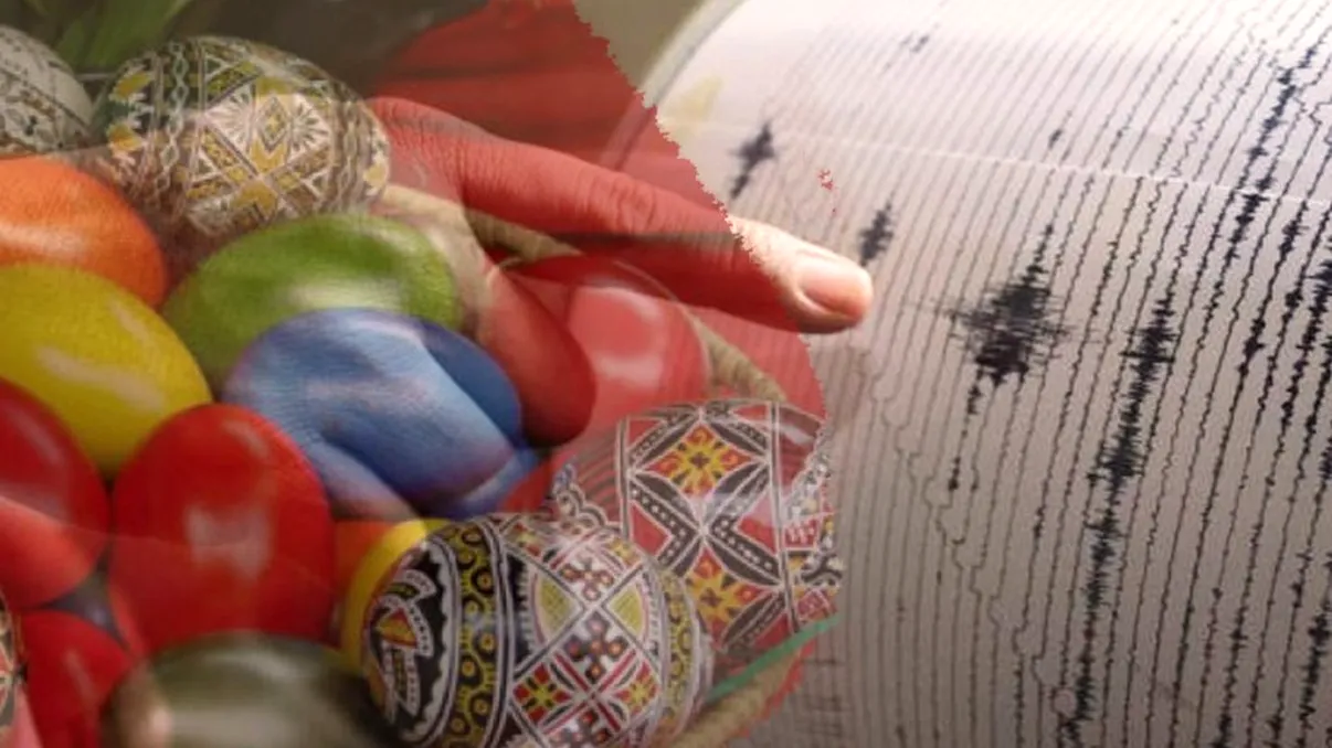 Cutremur în România, în prima zi de Paște. Ce magnitudine a avut