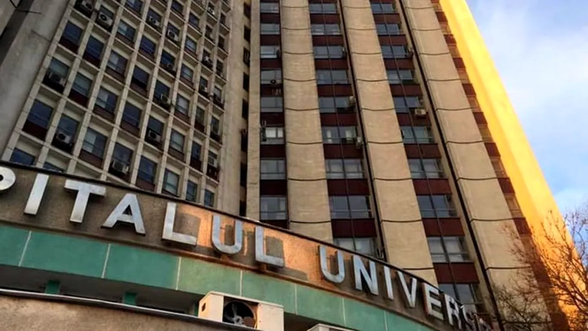 Stare de alertă la Spitalul Universitar din București! 27 de persoane au fost testate pozitiv, iar 17 dintre ele sunt cadre medicale