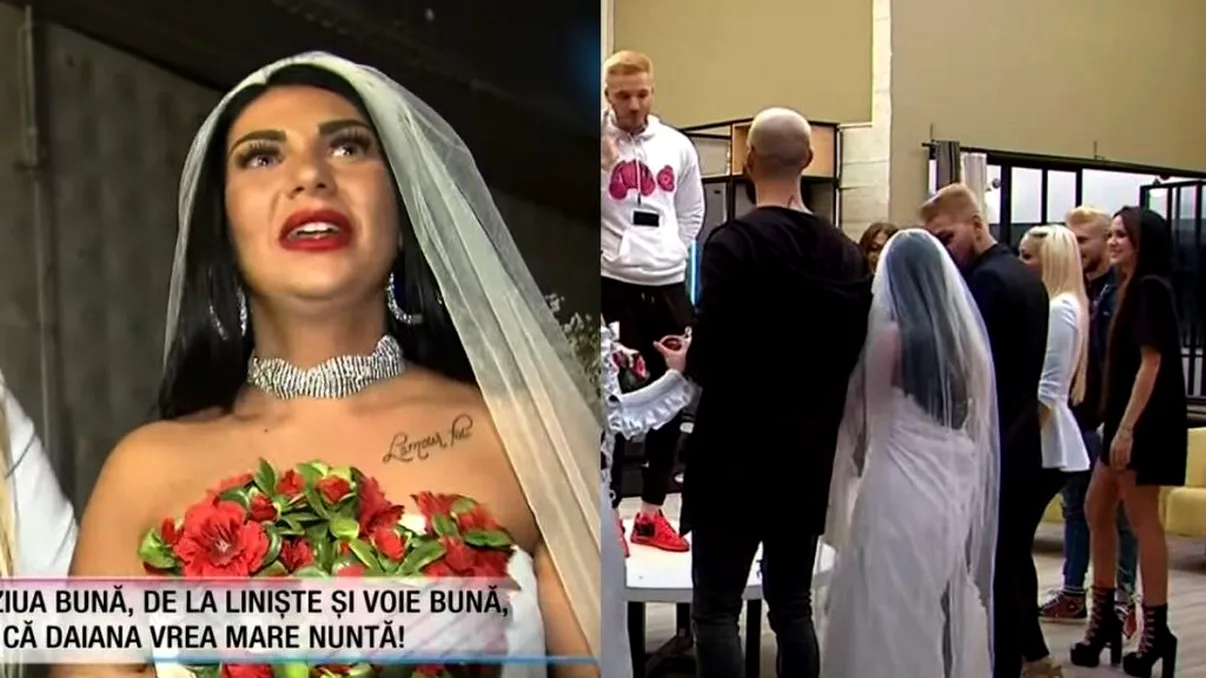 Nuntă la Puterea Dragostei! Daiana s-a căsătorit cu Gabriel: 