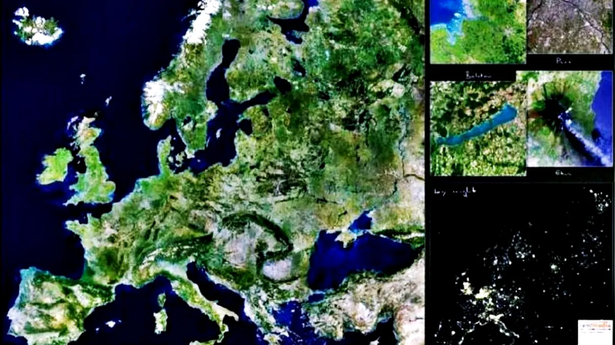 Ce se vede, de fapt, din satelit în toată Europa. Românul care a dezvăluit acum secretele