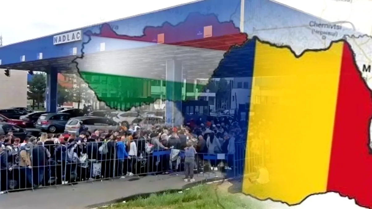 Haos total la granița cu Ungaria! Autoritățile române, depășite de situație