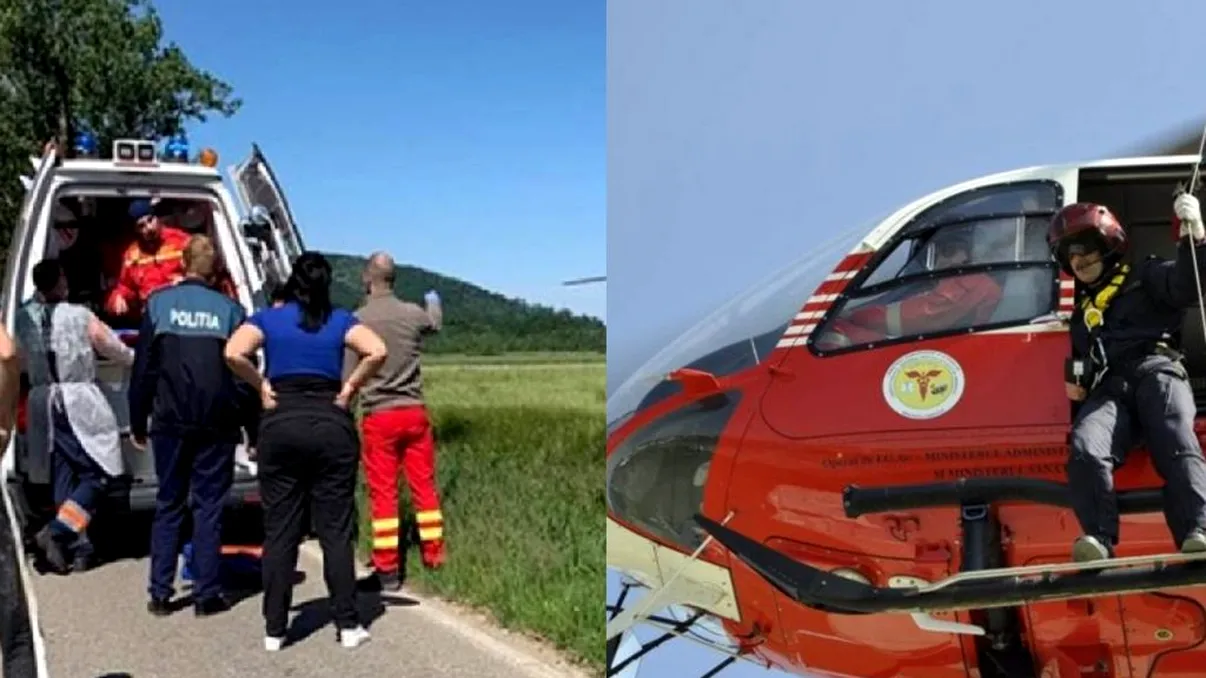 Misiune grea pentru un angajat SMURD. Bărbatul a înlemnit când a descoperit că victima unui accident este chiar băiețelul lui de 4 ani