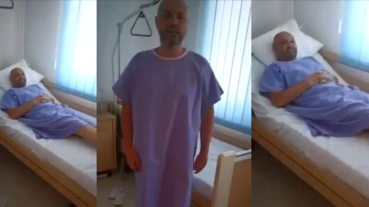 Cum se simte acum Mihai Mitoșeru, imediat după operație. Are ambele picioare bandajate