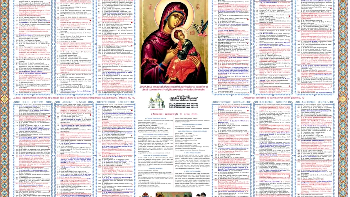 Calendar ortodox, 28 iulie 2020. Ce sfinți sunt prăznuiți astăzi