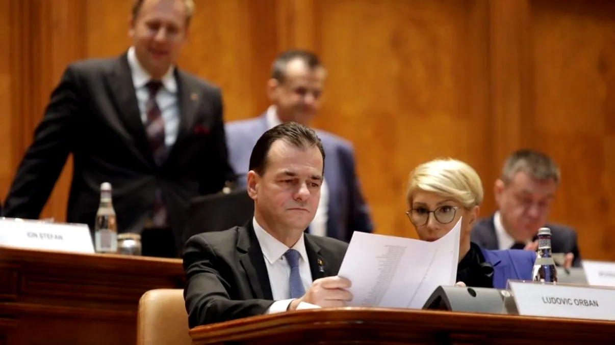 Moțiune de cenzură în Parlament. PSD dă lovitura guvernului Orban