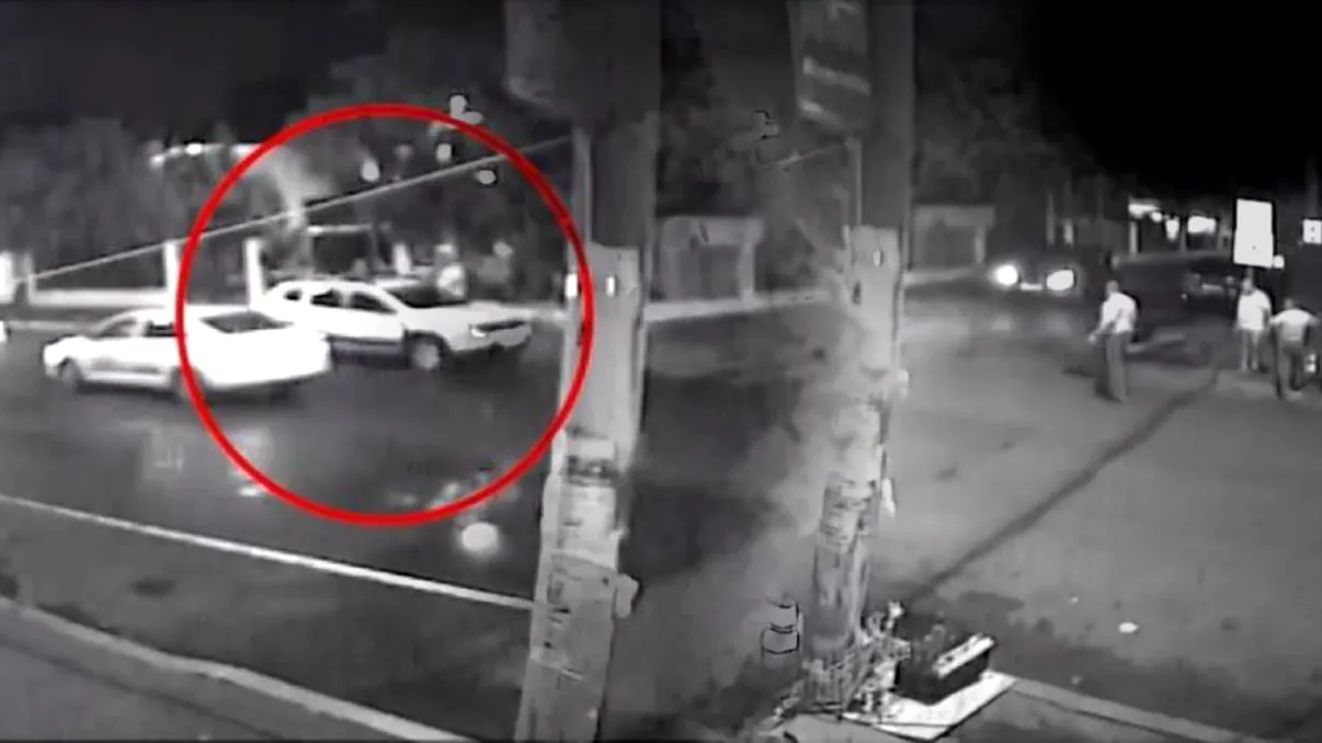 Imaginile video în care Poliția bate palma cu clanul Duduianu sunt publice. Întâlnire la ceas de seară între interlopi și oamenii legii