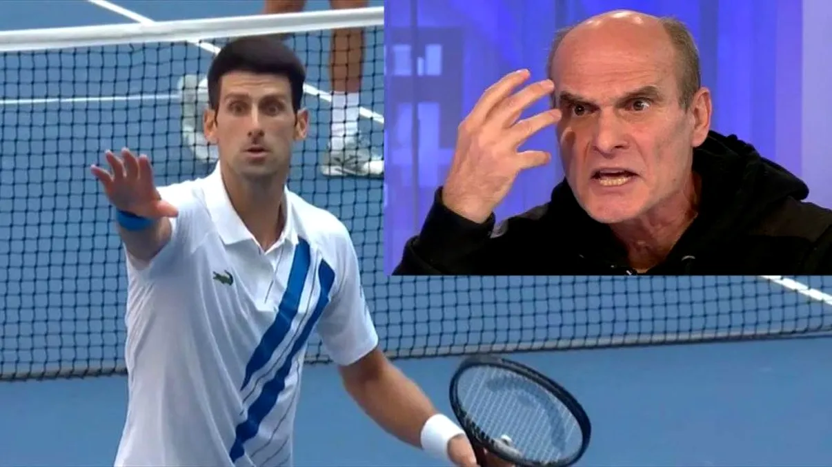 Cristian Tudor Popescu, reacţie grosolană după descalificarea lui Djokovic de la US Open! Cum i-a atacat pe fanii sârbului