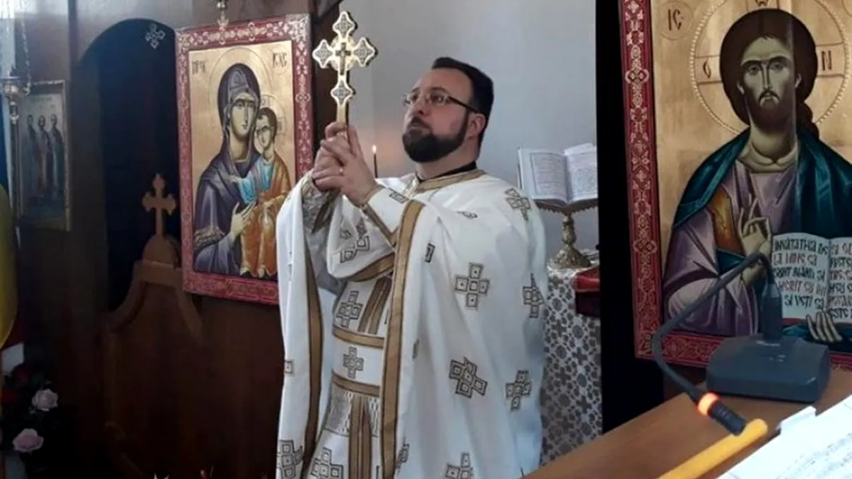 Biserica Română, în doliu. Preotul militar al Garnizoanei Timișoara a murit la 37 de ani, răpus de COVID-19. Ce tratament i s-a administrat