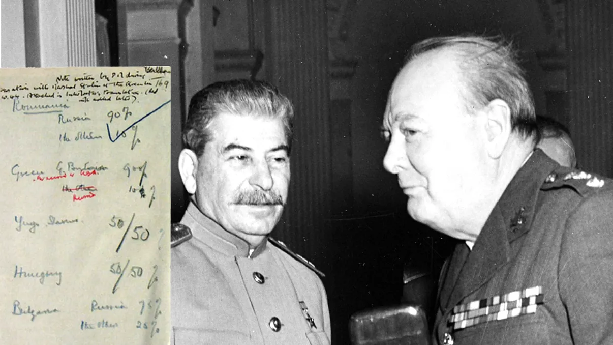 România, vândută rușilor la un pahar de vodcă. Documentul rușinii scris pe un șervețel