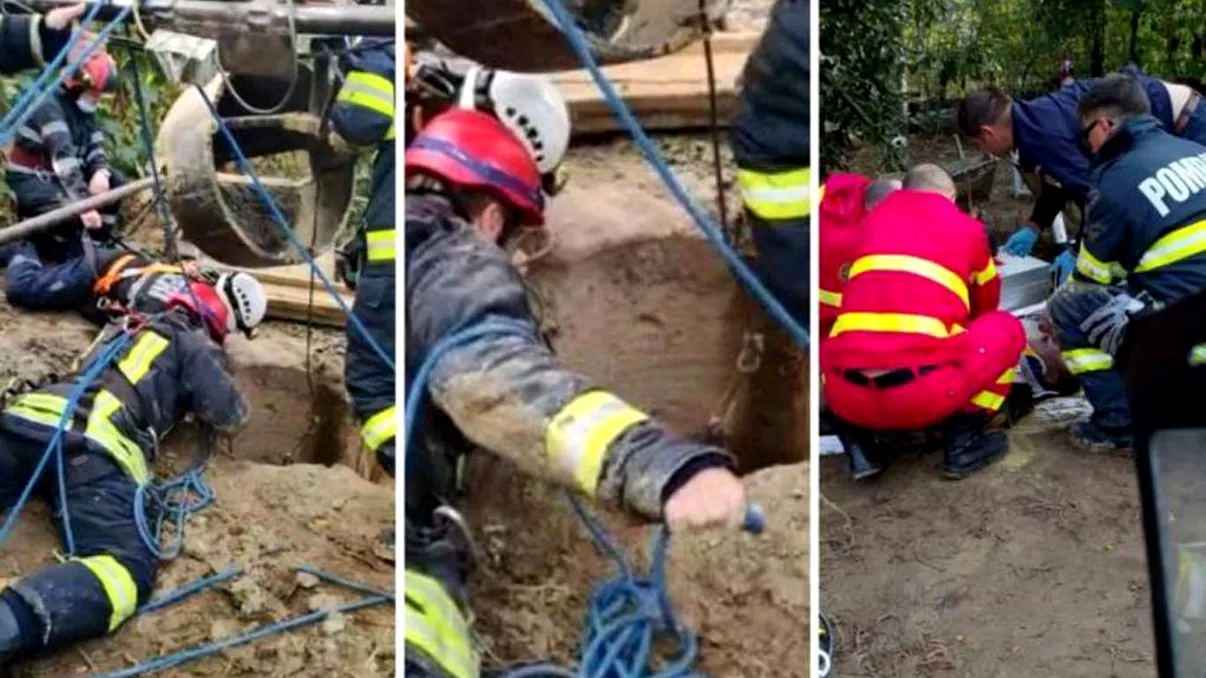 Misiune eșuată pentru pompierii din Vaslui. Un băiat de 21 ani a murit într-un mod tragic, după ce fusese salvat dintr-o fântână