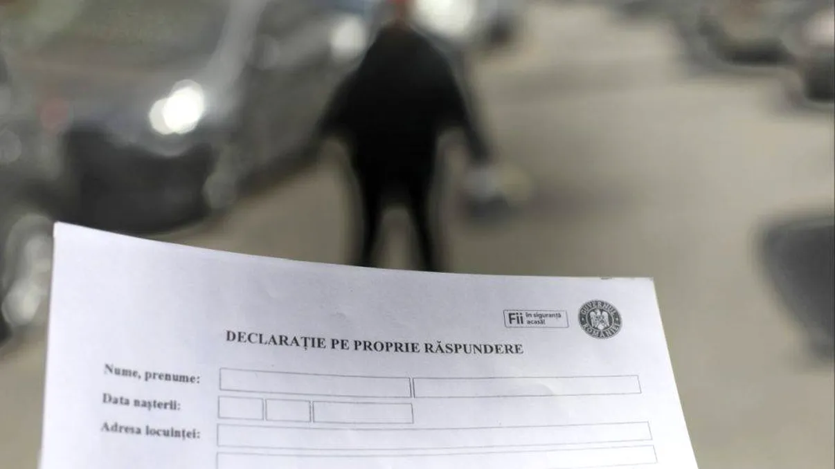 A apărut noua declarație pe proprie răspundere. Este valabilă începând de azi: cine trebuie s-o prezinte