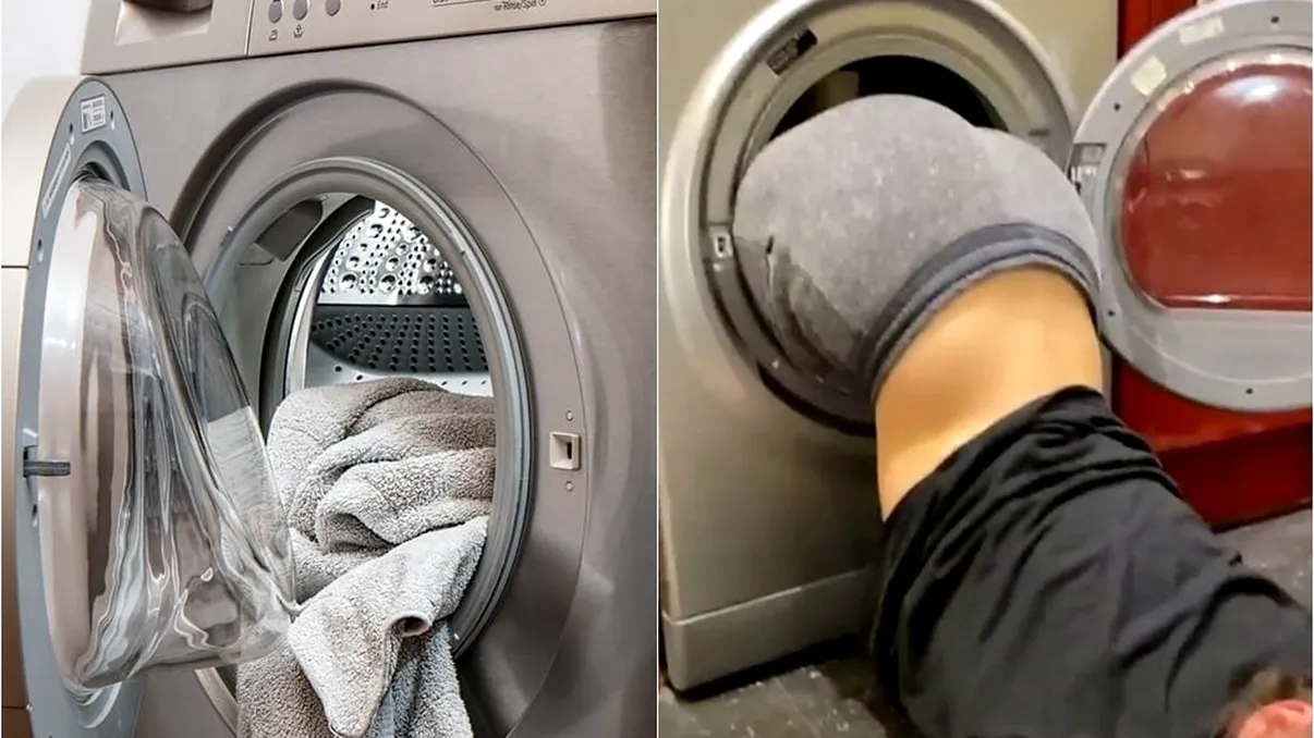 Cum a ajuns o tânără în mașina de spălat. Pompierilor nu le-a venit să creadă