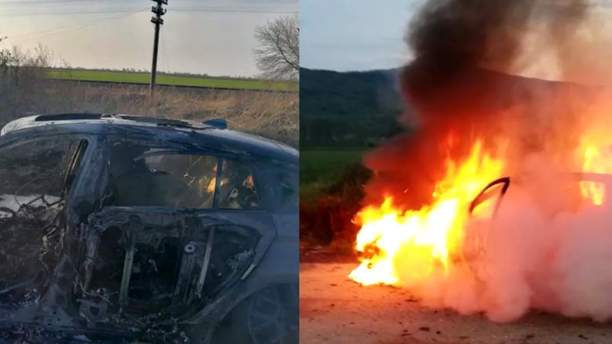 Fata de 18 ani, arsă de vie într-un accident de mașină. Șoferul beat și fără permis făcea live pe Facebook la 180 km/h. VIDEO