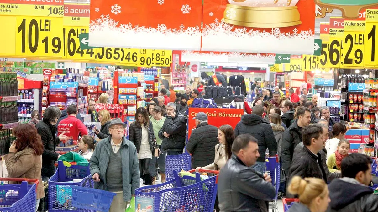 Bucureștenii au luat cu asalt magazinele. Surpriză mare, ce au cumpărat cel mai mult înainte de Crăciun