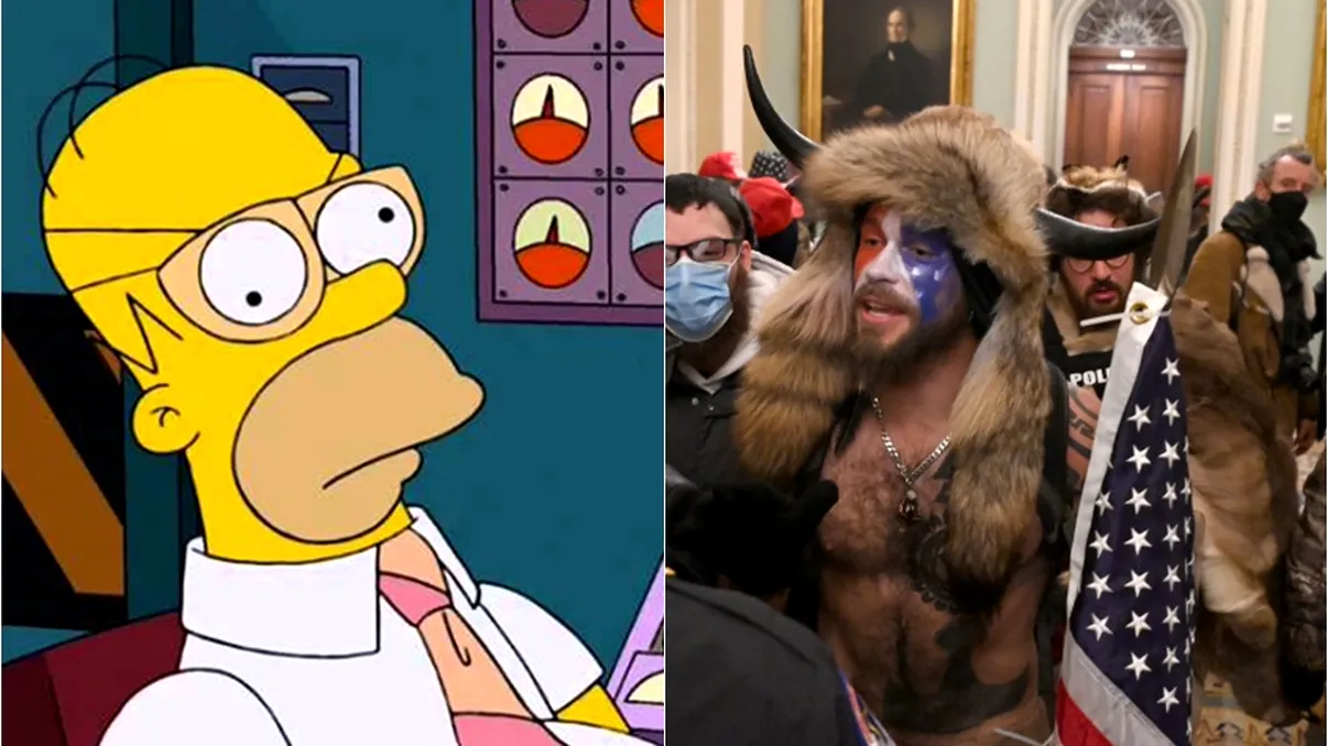 Coincidență bizară sau nu? Serialul The Simpsons a prezis asaltul Capitoliului. Ce s-a întâmplat în episod imediat după