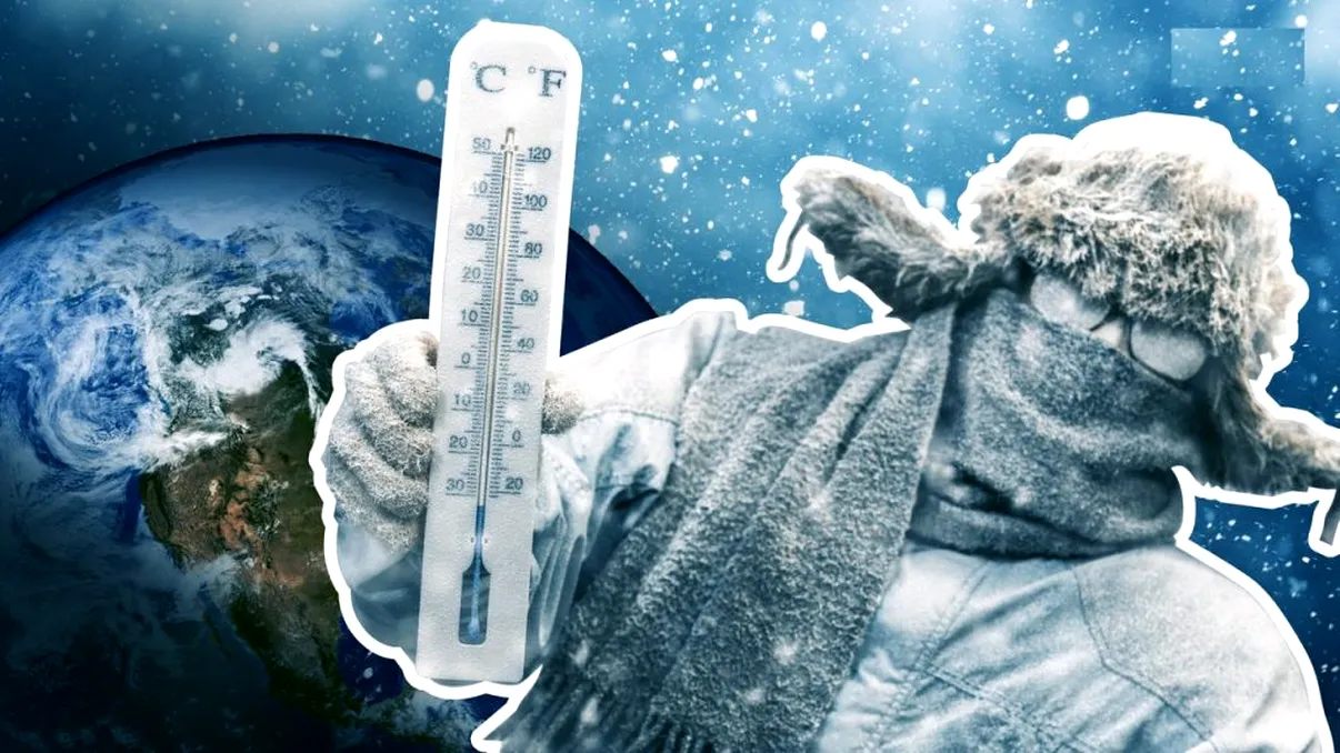 Meteo. Vortexul polar pune stăpânire pe România. Temperaturile scad drastic de mult