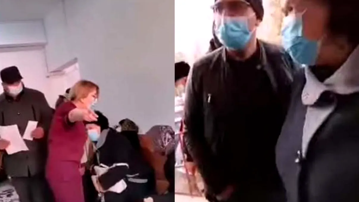 Video. Pacienți în vârstă, umiliți și alungați din spital pe un ger de -7 grade. Motivul halucinant invocat de angajați