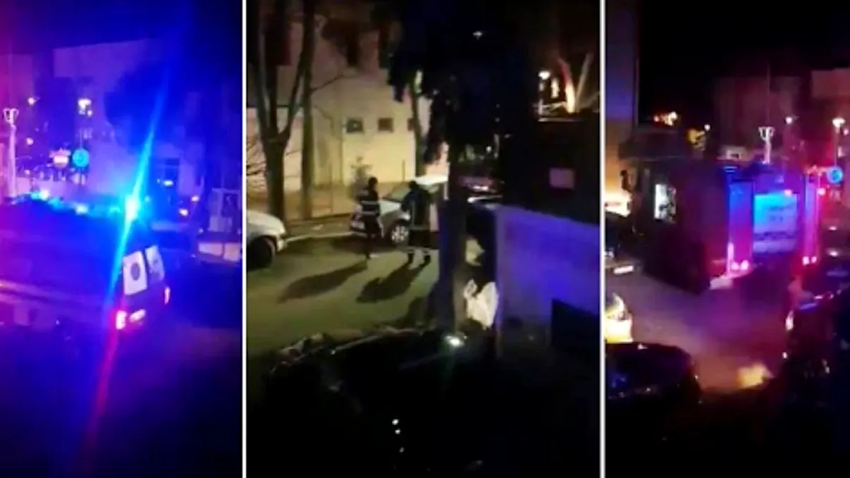 Bucuros după victoria Naționalei, a sărbătorit ca pe stadion. A aruncat o fumigenă în toaleta căminului