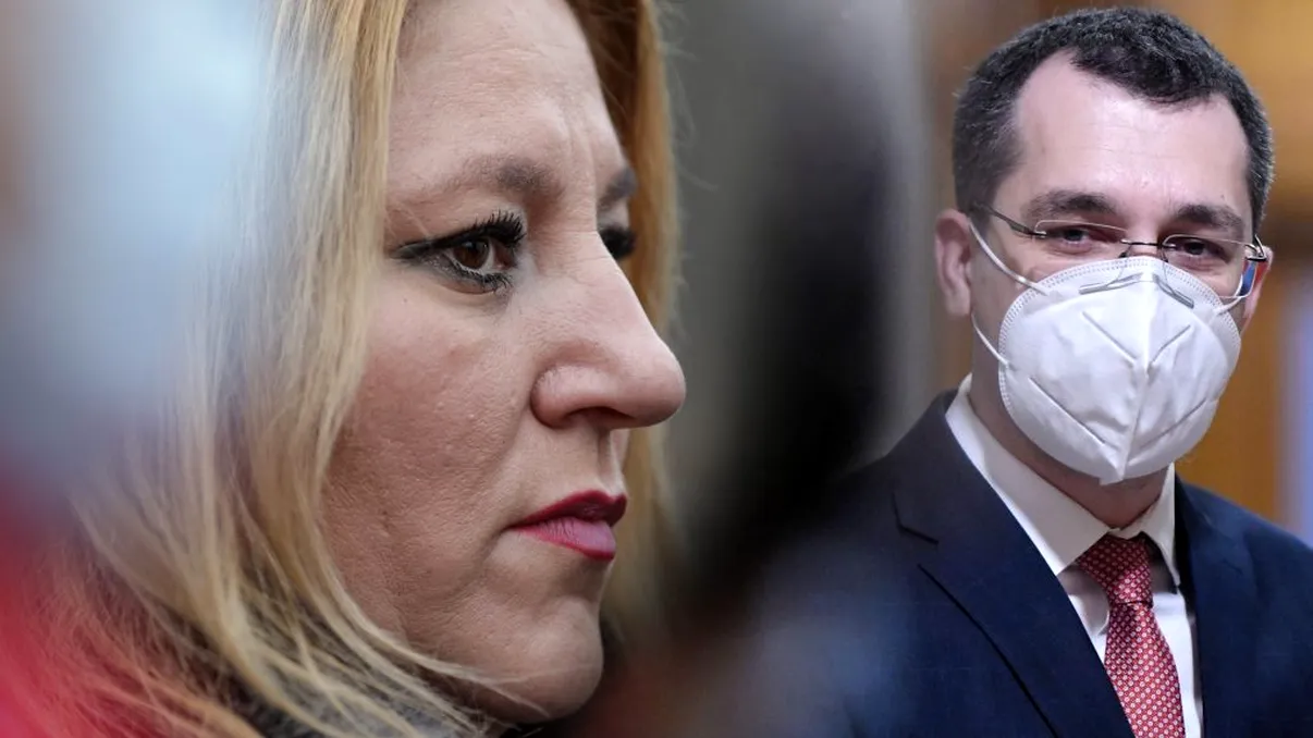 Diana Șoșoacă nu l-a iertat pe Vlad Voiculescu. Întâlnire de gradul zero în Parlament, ce i-a spus
