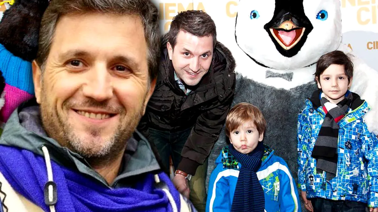 Ce lecție le dă Andi Moisescu fiilor săi. Comportamentul ideal pentru un părinte