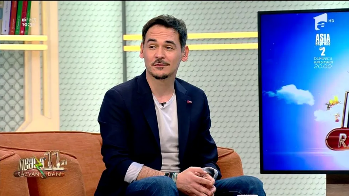 Secretul tinereții lui Răzvan Simion. Ce mănâncă zilnic de arată atât de bine: ”Sunt 3 fructe, o dietă ardelenească”