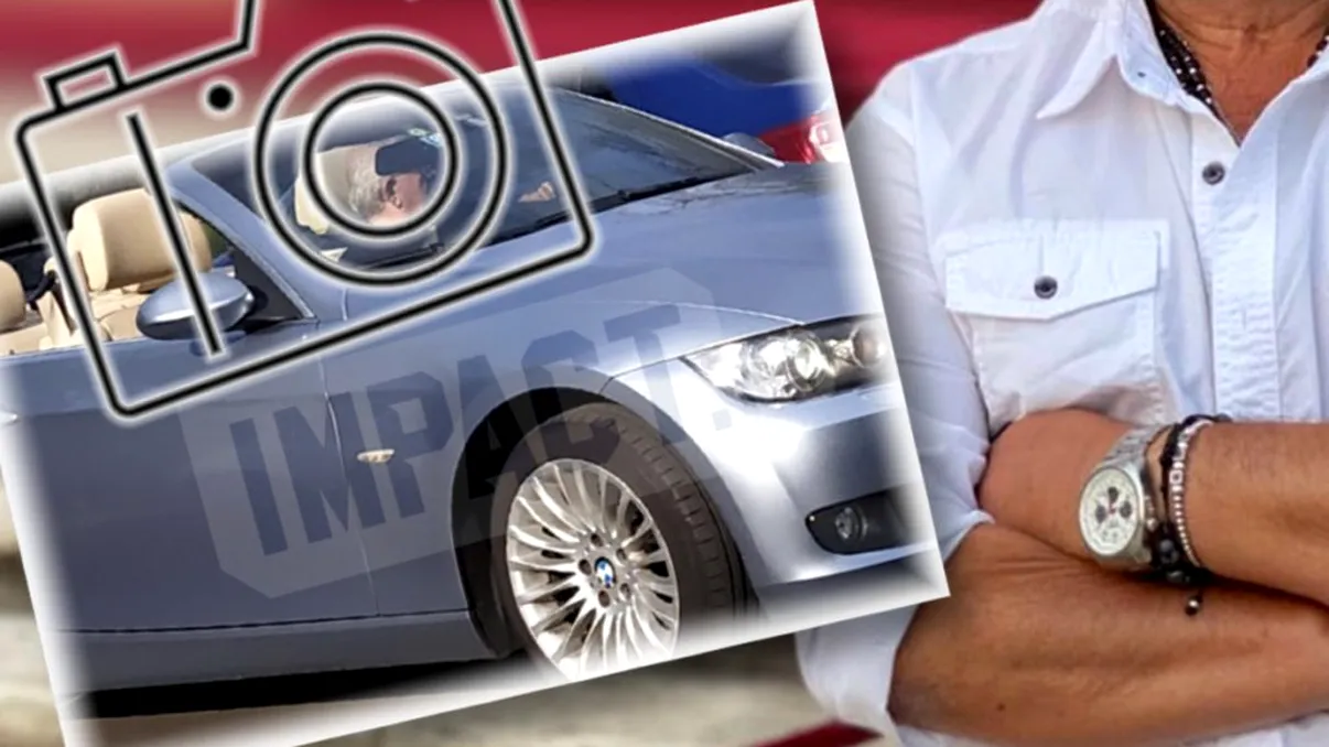 Apariție surpriză la volanul unui BMW, pe Dorobanți. Ce vedetă a făcut furori printre domnișoare (exclusiv)
