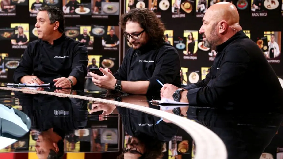 Concurenți Chefi la Cuțite. Cine face parte din echipa lui Sorin Bontea, Florin Dumitrescu și Cătălin Scărlătescu